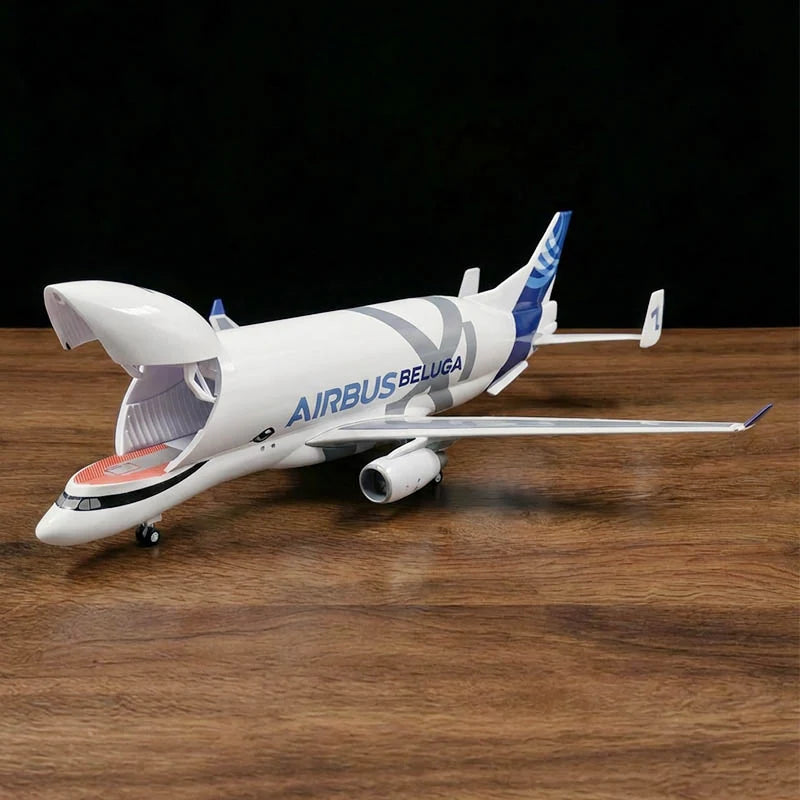 large scale Airbus Beluga XL model airplane 1:150 detailed aircraft display model
