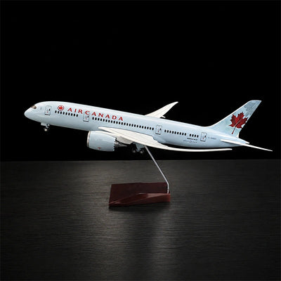 large scale Air Canada 787-8 Dreamliner model plane detailed aircraft display model