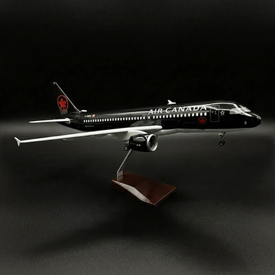 Air Canada Airbus A320-200 Model Airplane 1:80 Scale with LED Cabin Lights | Premium Display Model