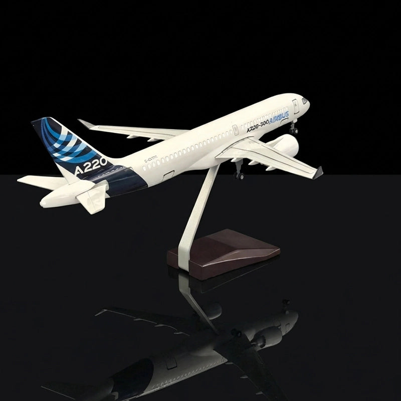 Airbus A220-300 Sammlerstück Modellflugzeug im Maßstab 1:100