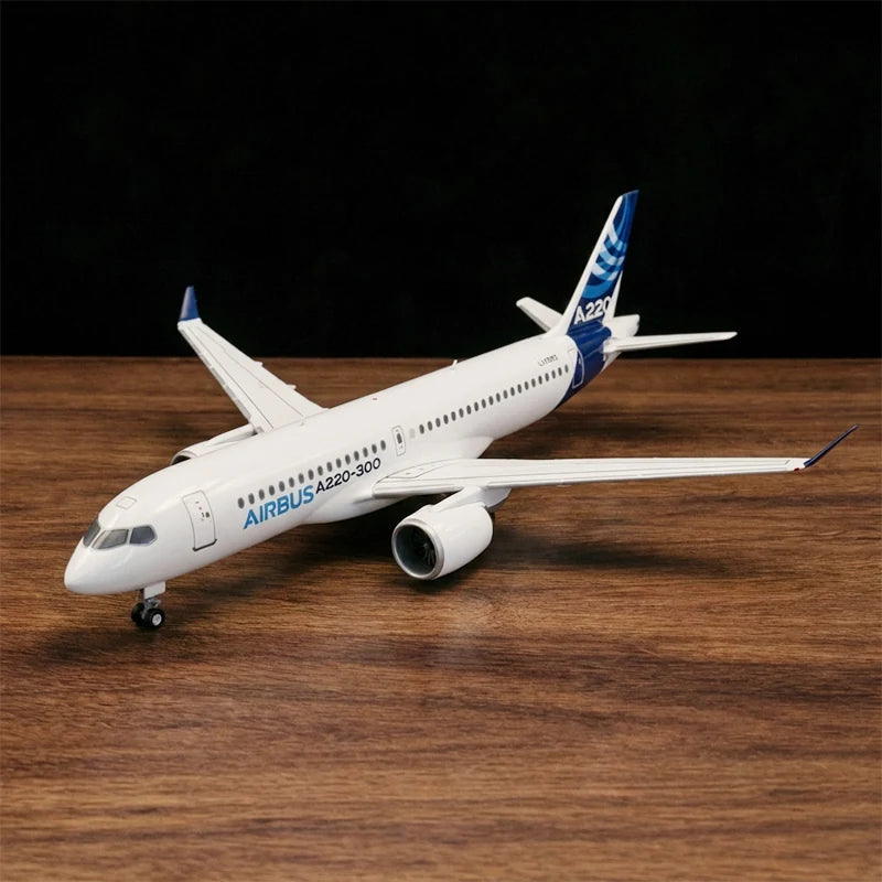 Airbus A220-300 Sammlerstück Modellflugzeug im Maßstab 1:100