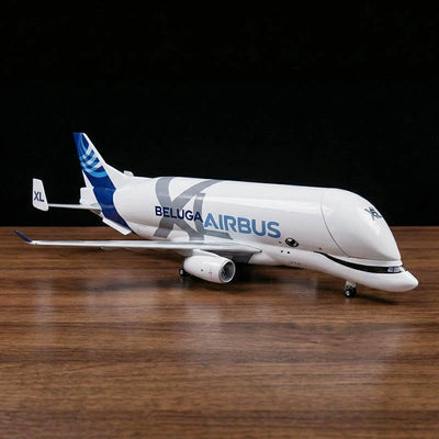 large scale Airbus Beluga XL model airplane 1:150 detailed aircraft display model