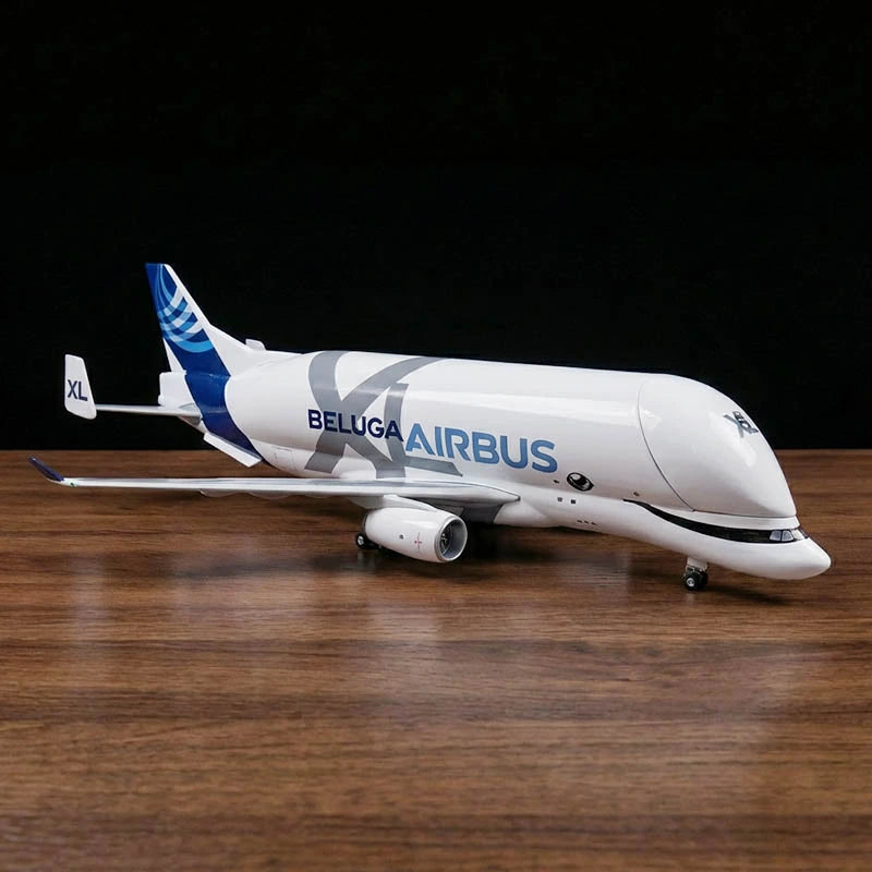 large scale Airbus Beluga XL model airplane 1:150 detailed aircraft display model
