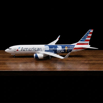 American Airlines Boeing 737-800 FIFA World Cup Model Airplane 1:85