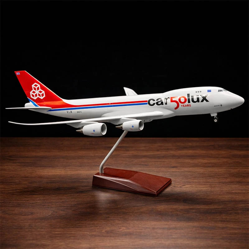 Cargolux Boeing 747-8F 50. Jubiläumsmodell 1:160 – Premium-Druckgussflugzeug-Ausstellungsstück