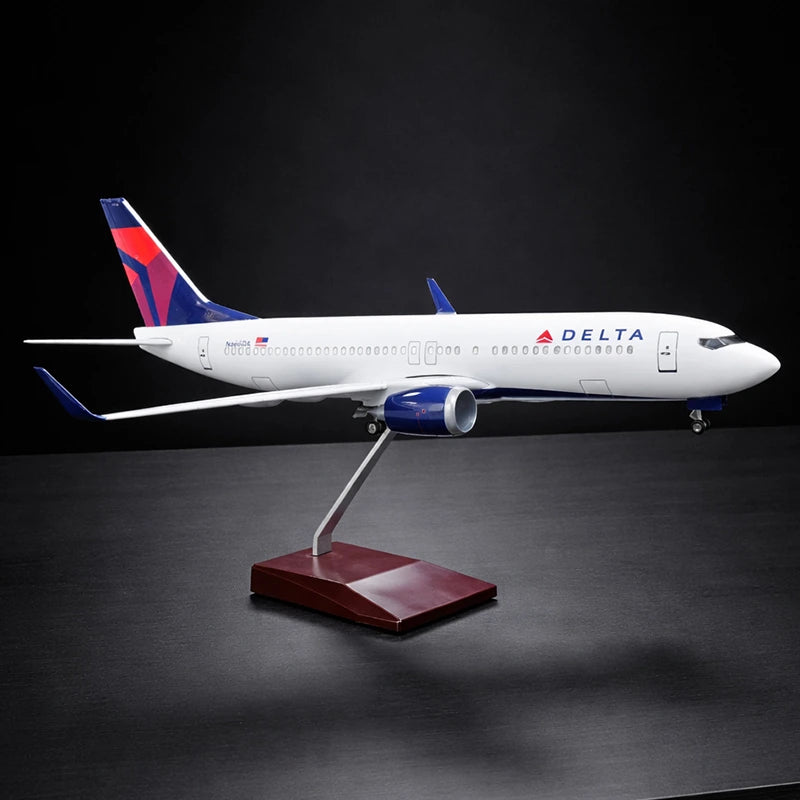 Delta Air Lines Airbus A321 Flugzeugmodell im Maßstab 1:100 Display