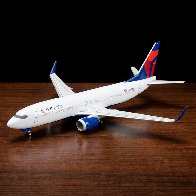 Delta Air Lines Airbus A321 Flugzeugmodell im Maßstab 1:100 Display
