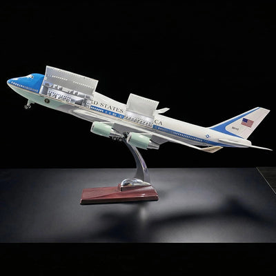 large scale Air Force One model airplane 1:150 detailed aircraft display model